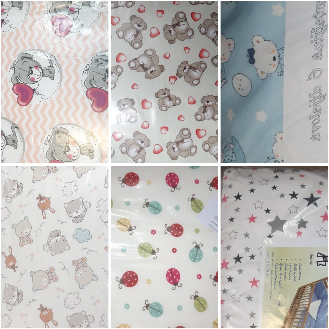 POSTELJINA ZA KINDERBET 6 DIJELOVA