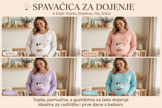 SPAVAĆICE ZA DOJENJE DUGAČKIH RUKAVA