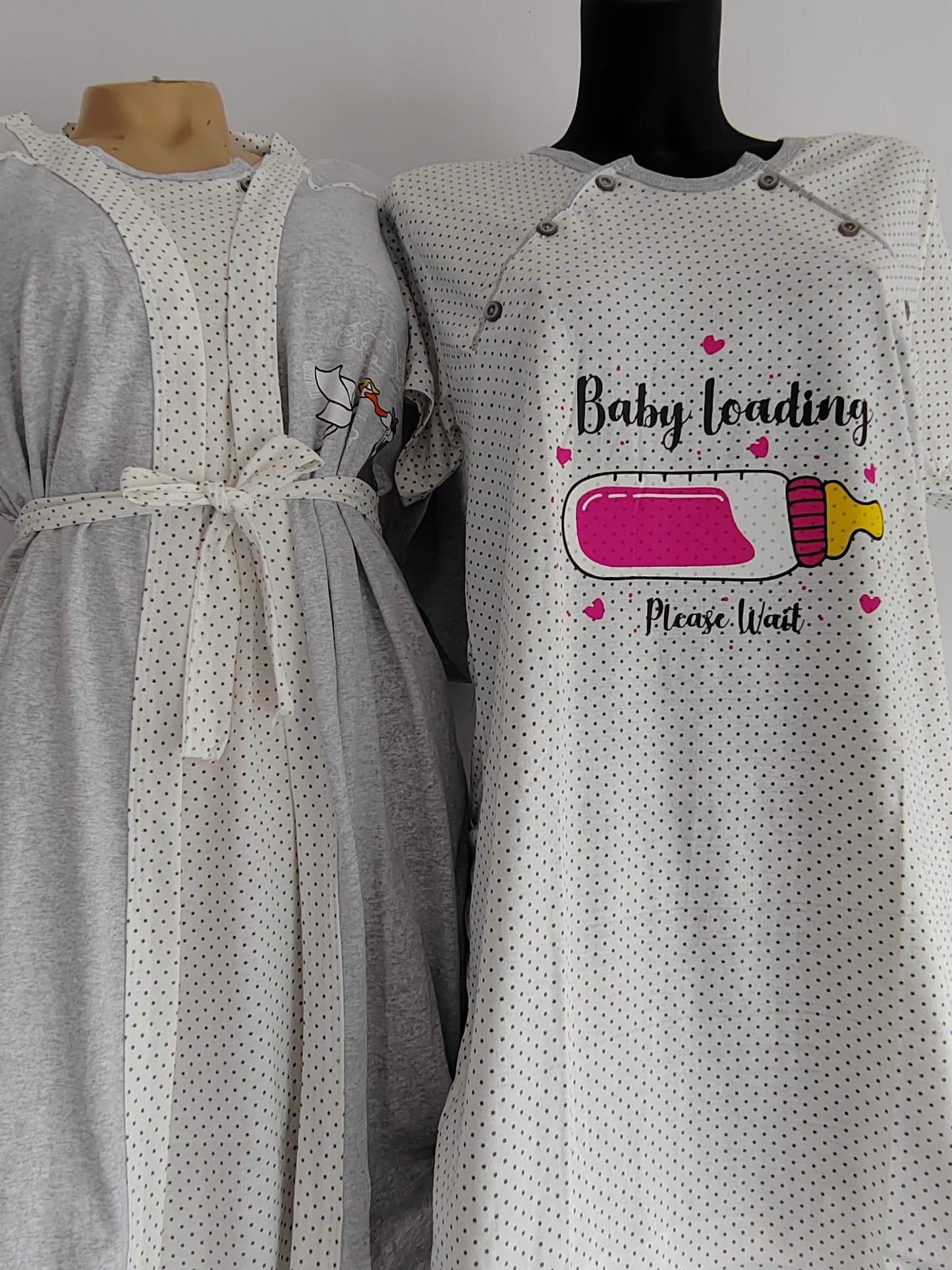 KOMPLET ZA TRUDNICE 2SPAVAĆICE I OGRTAČ