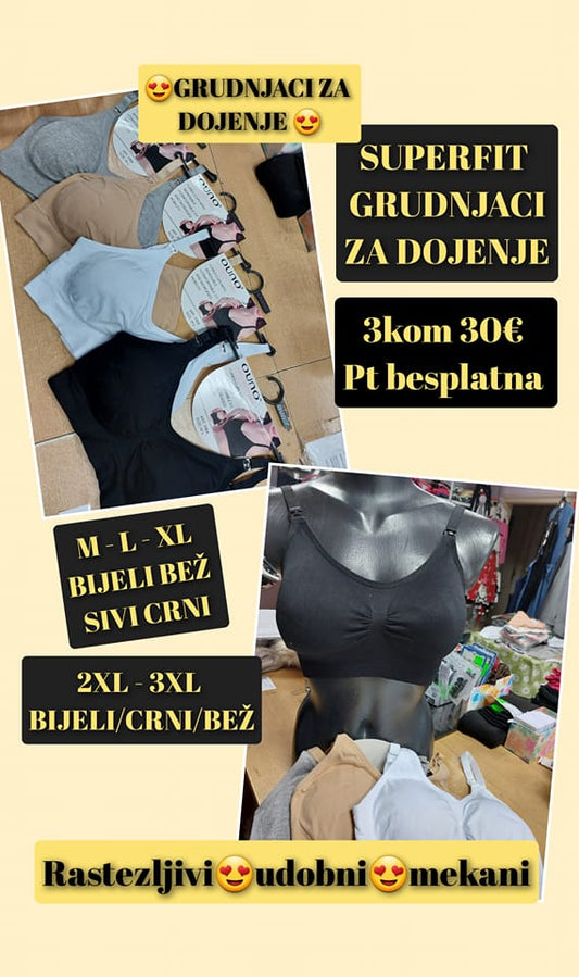 SUPERFIT GRUDNJACI ZA DOJENJE 3/1